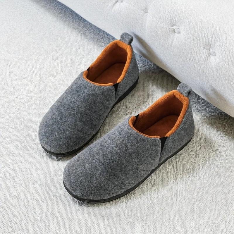 Pantuflas Cómodas para Hombre – Zapatos de Casa de Felpa con Memoria