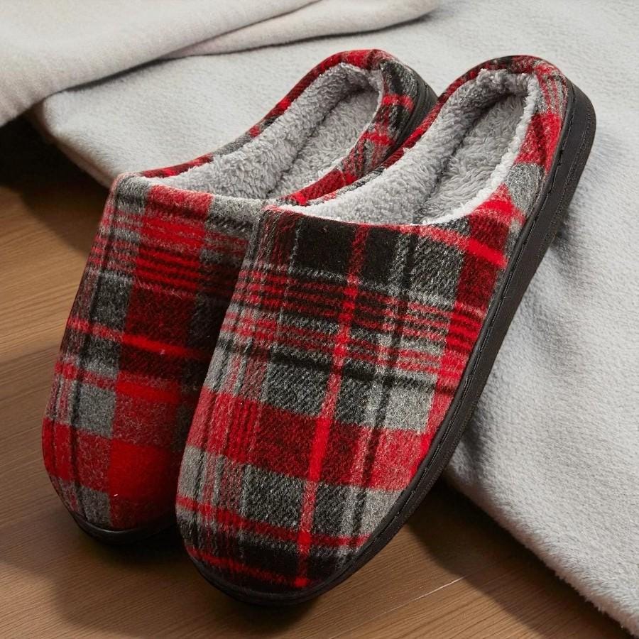 Pantuflas Clásicas de Hombre con Espuma de Memoria – Cálidas y Relajantes