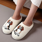 Pantuflas Suaves para Amantes de Perros – Calzado Indoor Beagle para Mujer