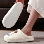 Pantuflas Suaves para Amantes de Perros – Calzado Indoor Beagle para Mujer